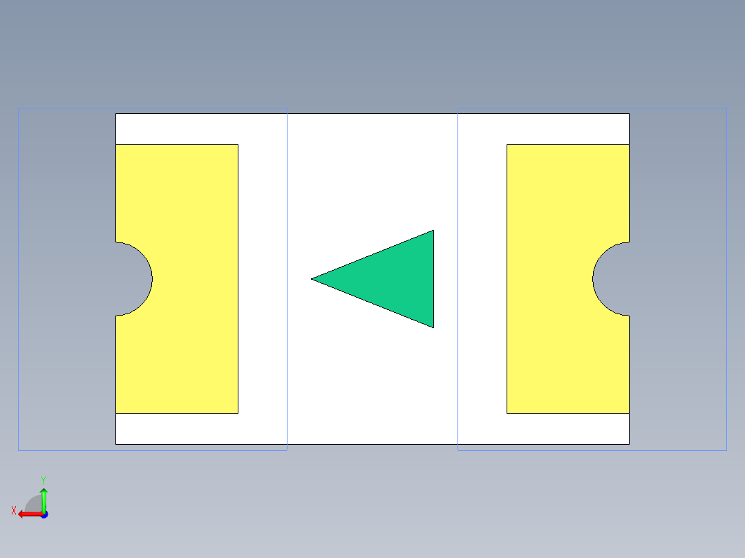 光电元件封装-LED-0805H1.1后视图