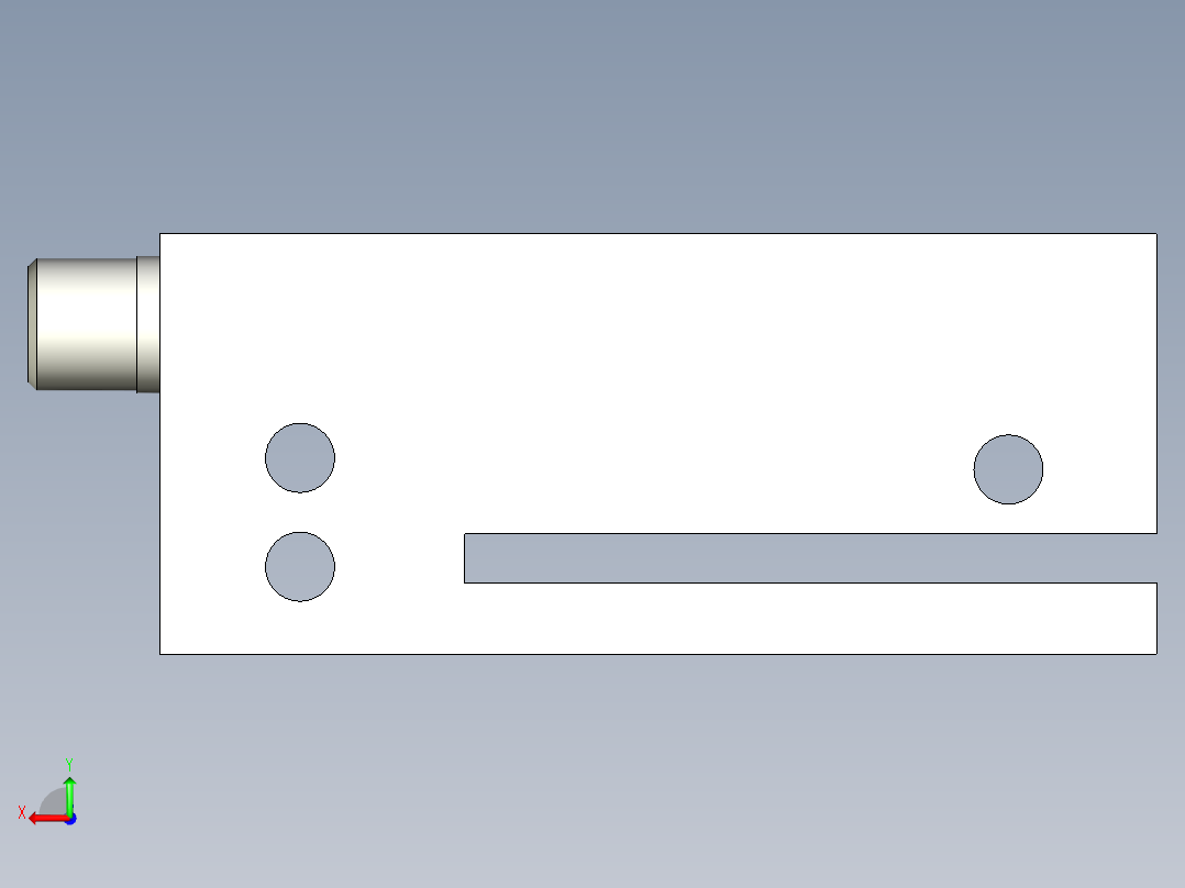 标签传感器LUA-0342_3D后视图