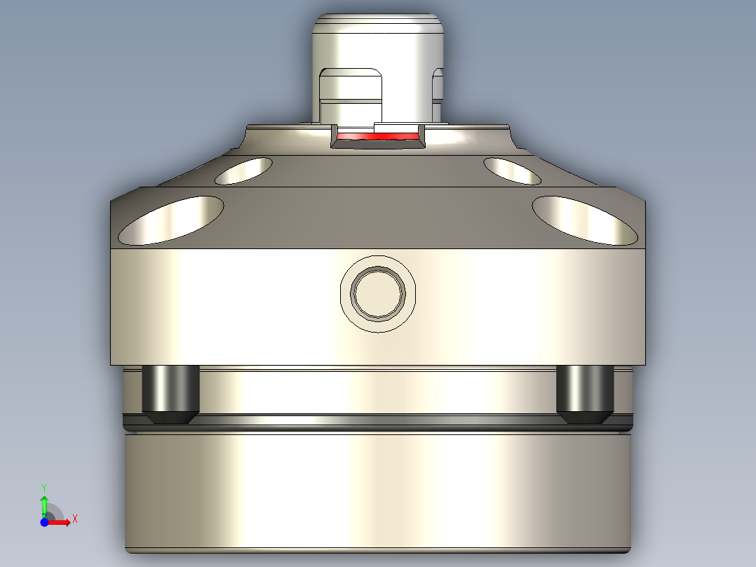 KOSMEKSFA3000-M2A-140多系列多零件图纸模型多系列多零件图纸模型前视图