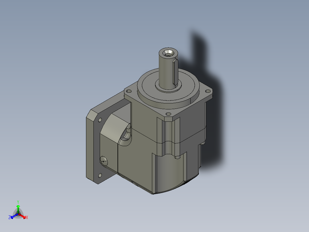 斜齿ZPGH142-L1 35-114.3-200-M12.STEP