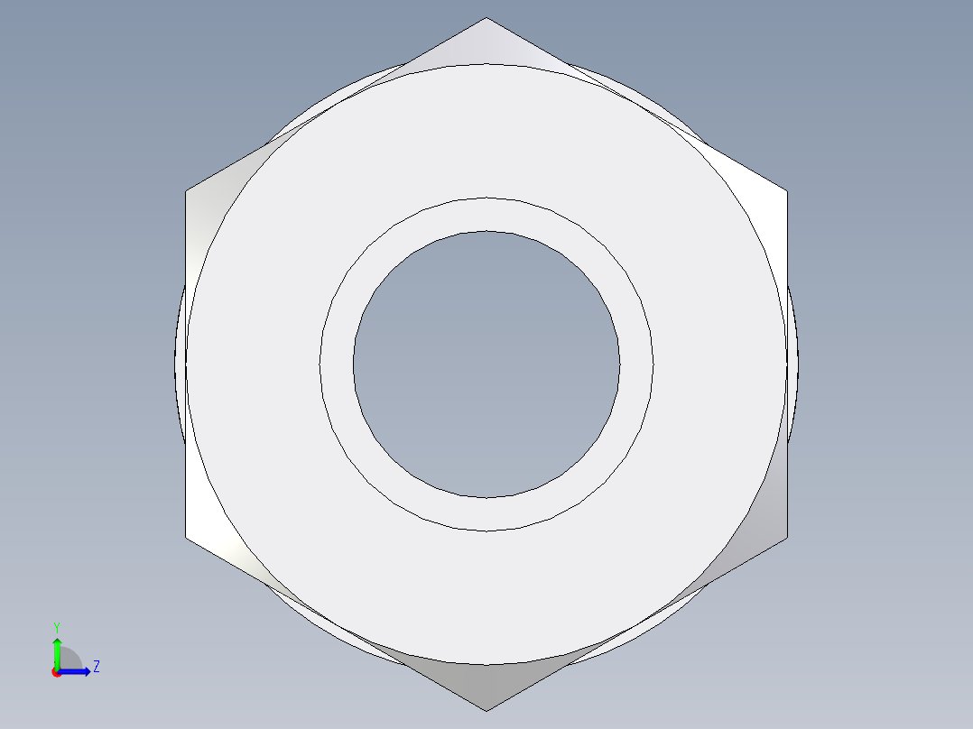 卡套式工业通用硬管接头EO_Weld_bulkhead_fitting_ESV15L左视图