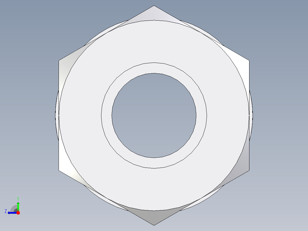 卡套式工业通用硬管接头EO_Weld_bulkhead_fitting_ESV15L右视图