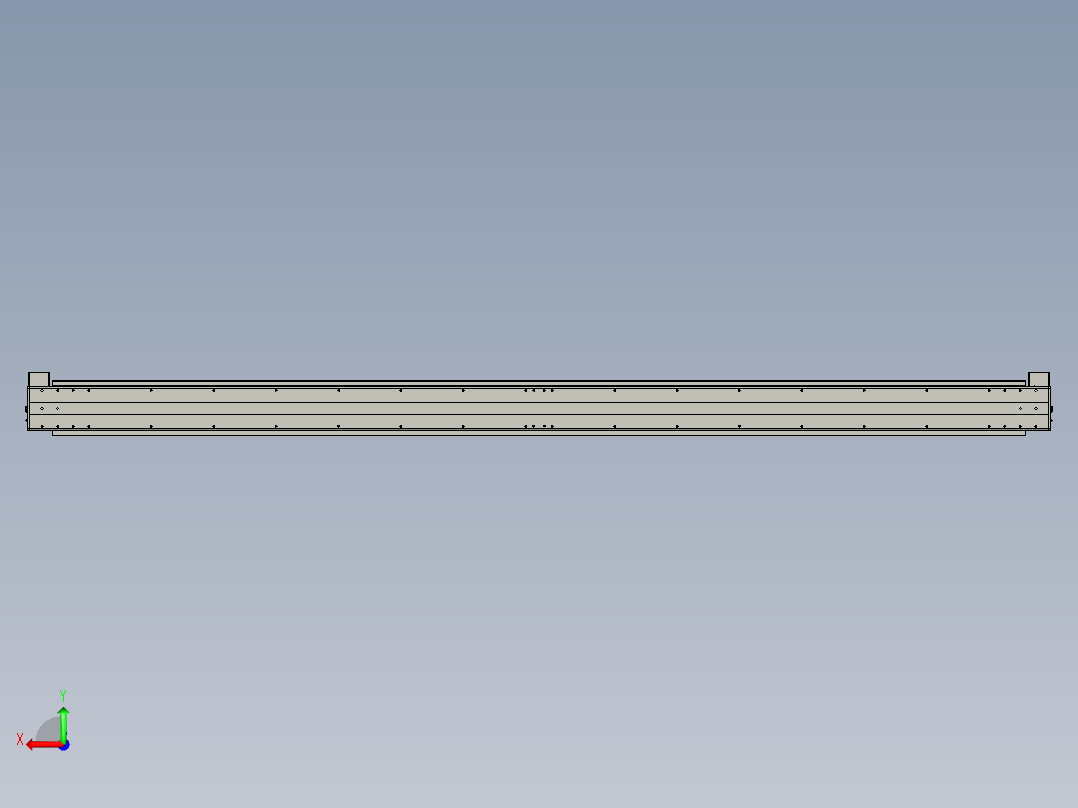 威洛博双电机滑台-VBC14S2-L50-S2700-BU-P40-C6后视图