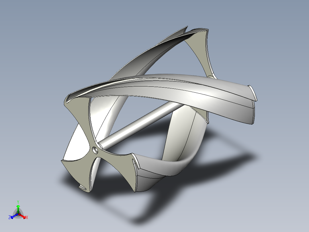 类似旋转楼梯正等轴测图