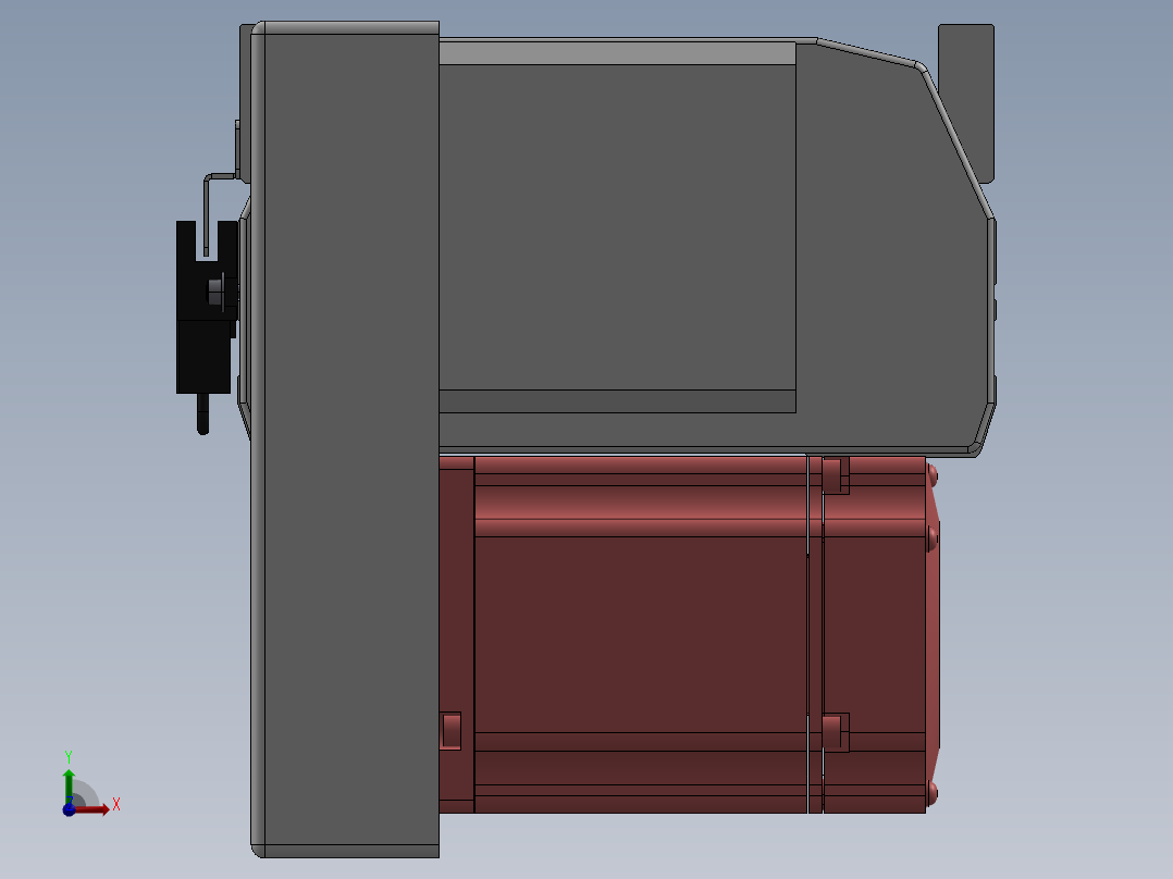 精密模组MT170-L125-2800-LD-M75-C4前视图
