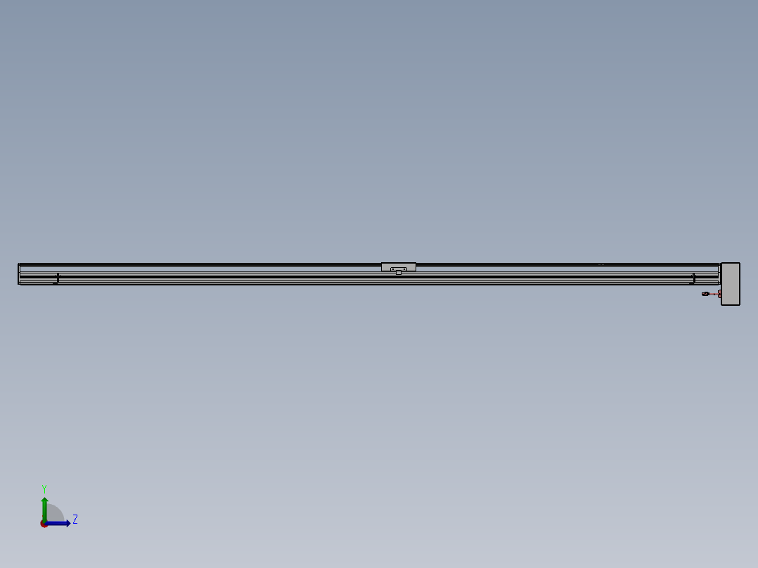 精密模组MT170-L125-2800-LD-M75-C4左视图