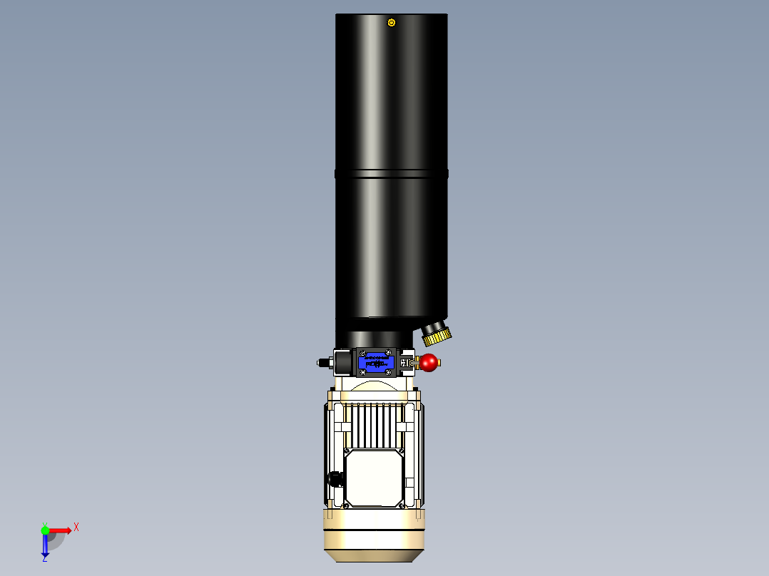 液压动力单元6俯视图