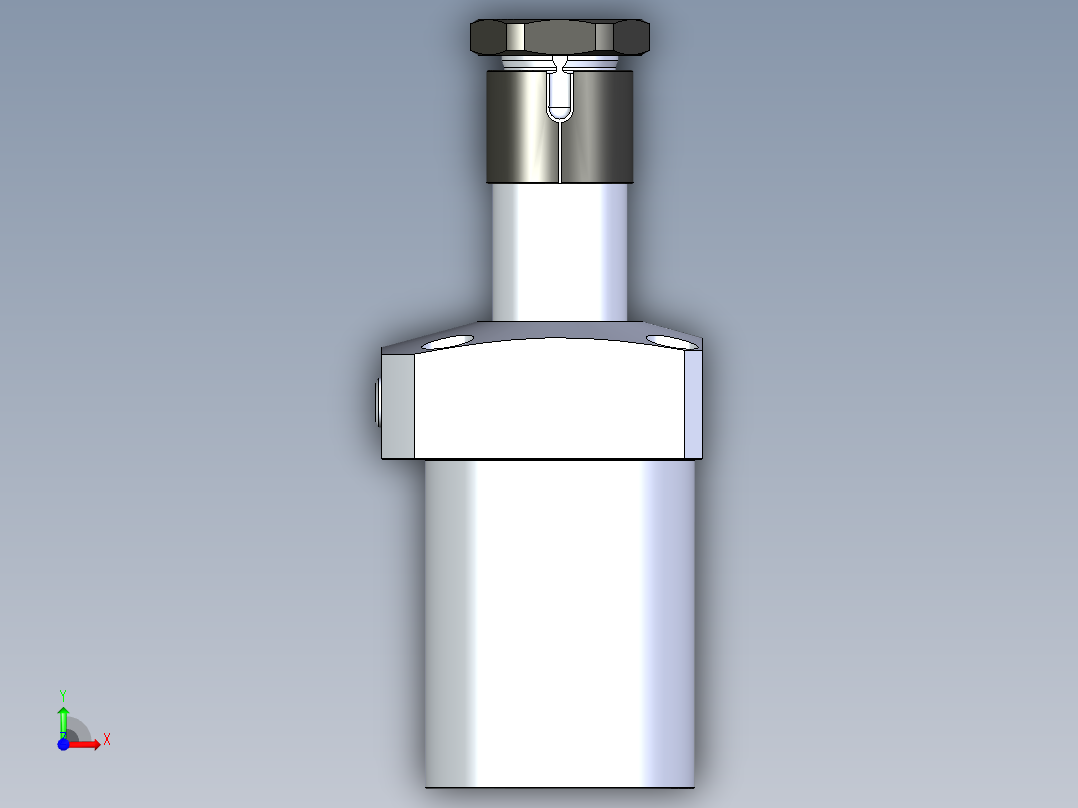 KOSMEKLHA0900-GR-Q30_R01多系列多零件图纸模型前视图