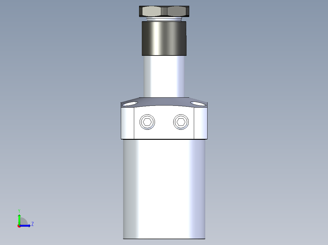 KOSMEKLHA0900-GR-Q30_R01多系列多零件图纸模型左视图