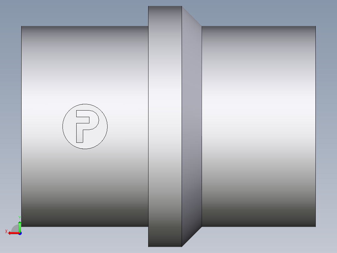 卡套式工业通用硬管接头EO_Blanking_plug_for_cones_BUZ15LCFX后视图