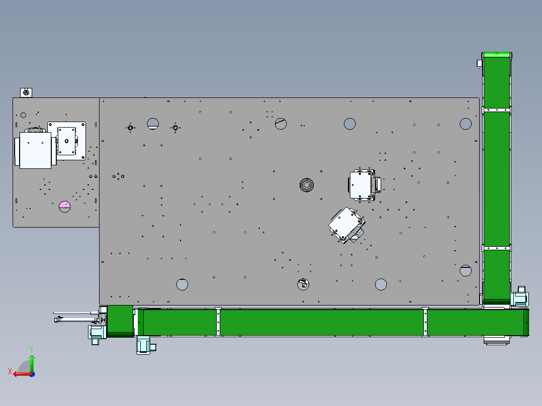 汽车安全带自动装配设备sw20后视图