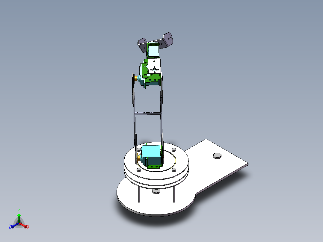 机械手正等轴测图