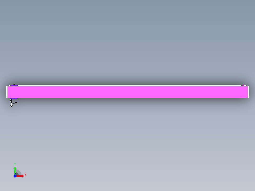 威洛博VL系列直线电机模组-VL17E1-S3250前视图
