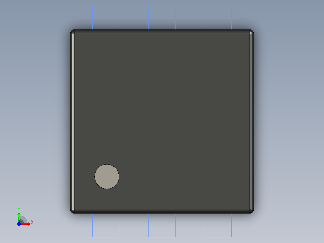 ST_DFN6_3x3前视图