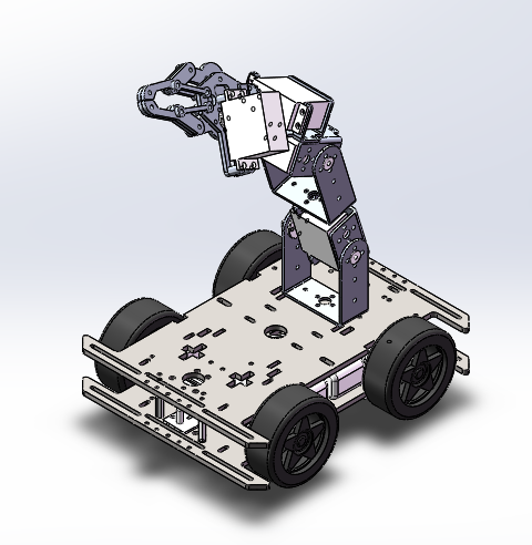 车载机械手SW三维图==670835==50