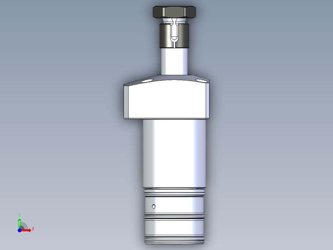 KOSMEKLHA0360-SRM_R01多系列多零件图纸模型前视图