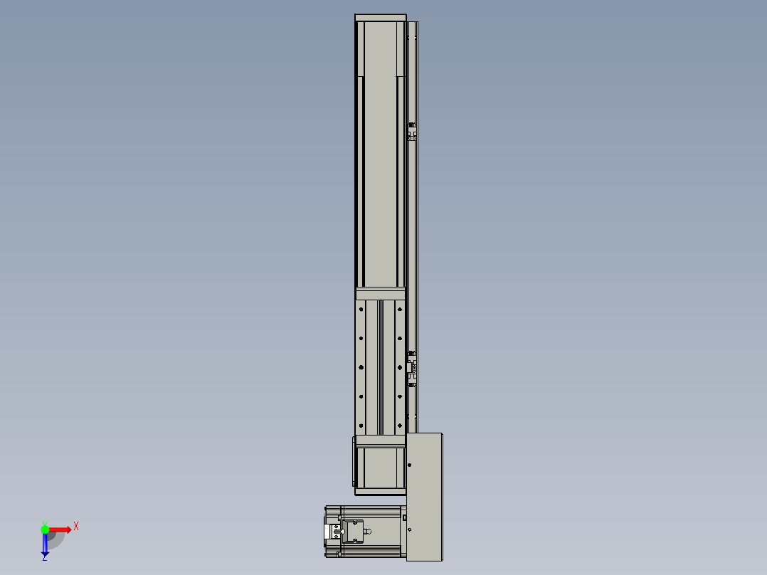 欧规系列-LB8-L75-S350-BL-ZP75-C3俯视图