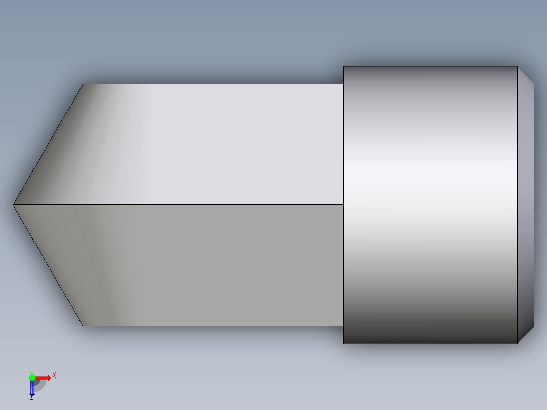 卡套式工业通用硬管接头EO_Male_stud_elbow_WE10LR71X俯视图