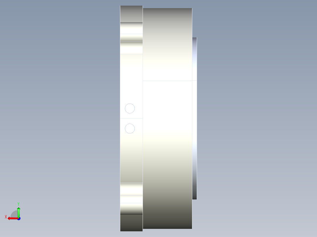 280-135直驱电机后视图