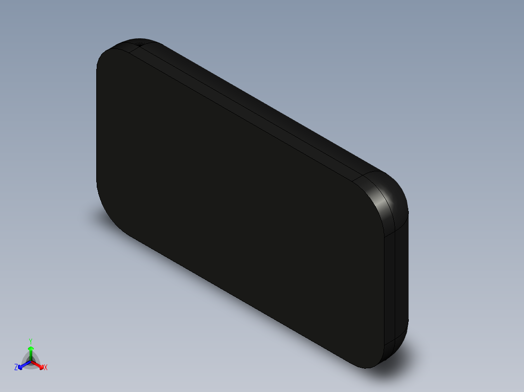 型材-BR 11X20 COVER CAP 3842513584正等轴测图