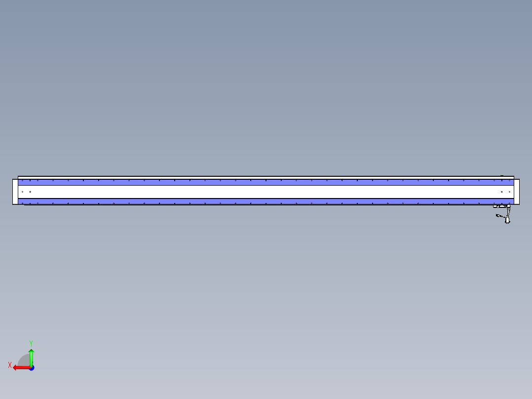 威洛博VL系列3d模型模组VL17E1Y-S3100后视图