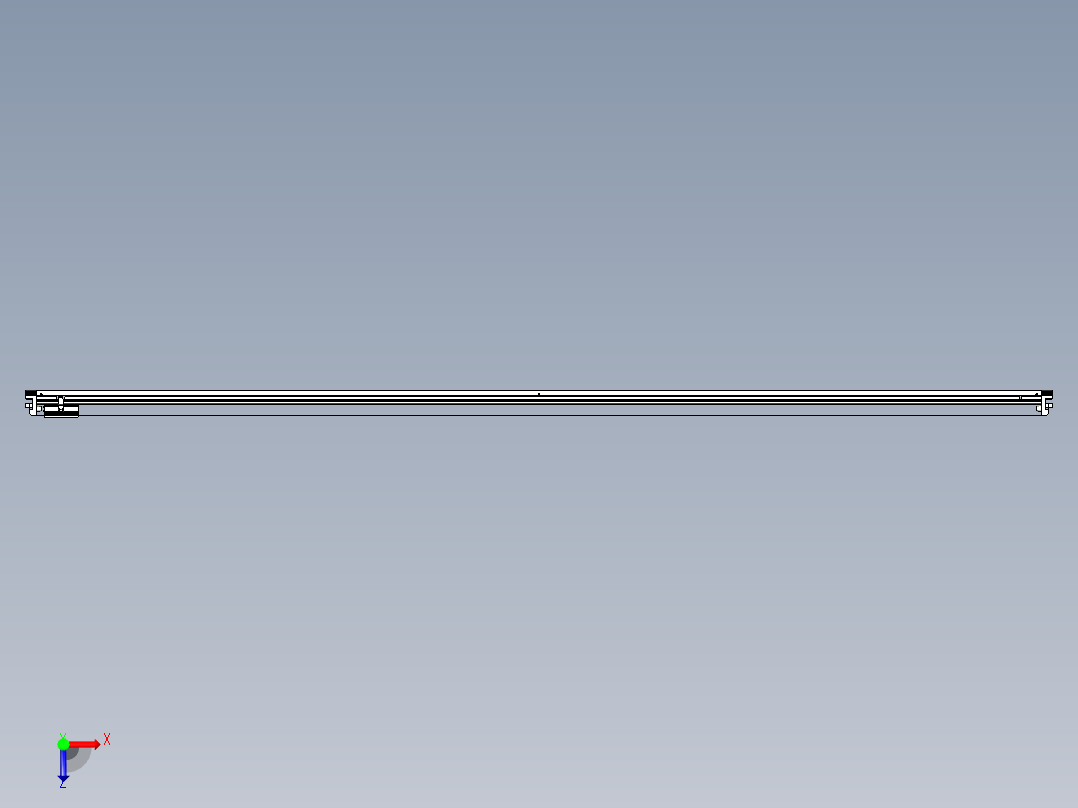 威洛博VL系列3d模型模组VL17E1Y-S3100俯视图