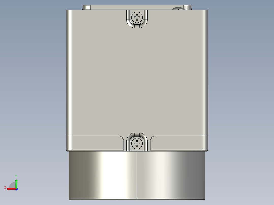 大恒相机镜头Daheng_MER-U3-L_3D_Drawing (1)多系列图纸后视图