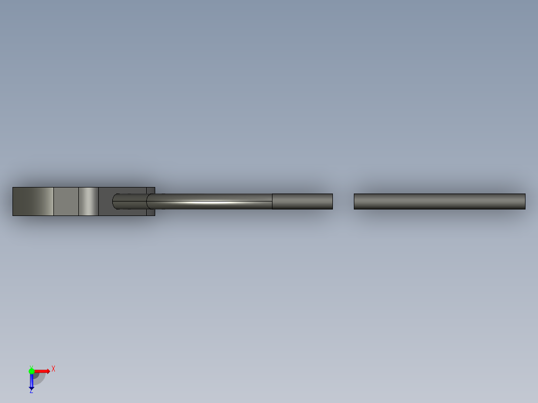 基恩士FU-A05D_kc图纸模型俯视图