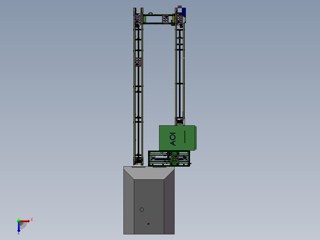 循环线体sw20可编辑俯视图