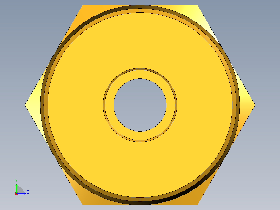 扩口式工业通用硬管接头Male Connector 48F-6-12左视图