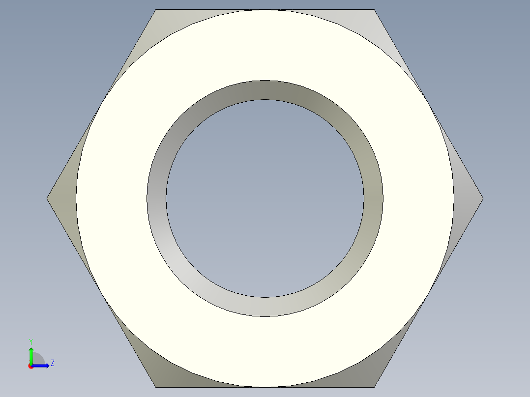 螺母配置左视图