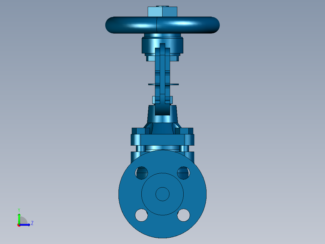 阀门模型-DN15______左视图