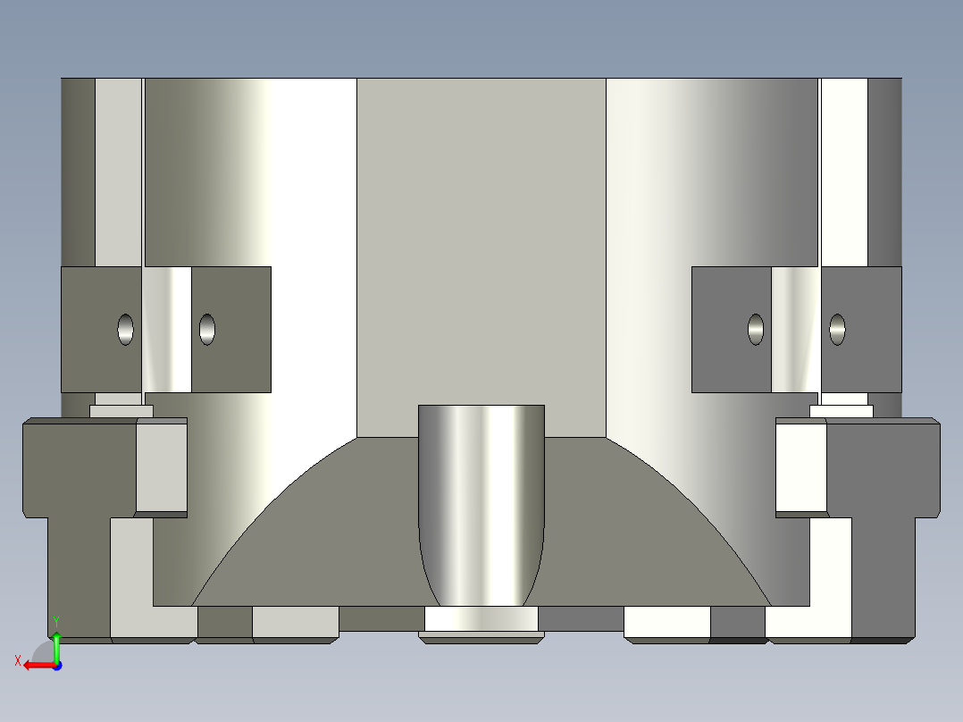 普通气爪PH14-40S后视图