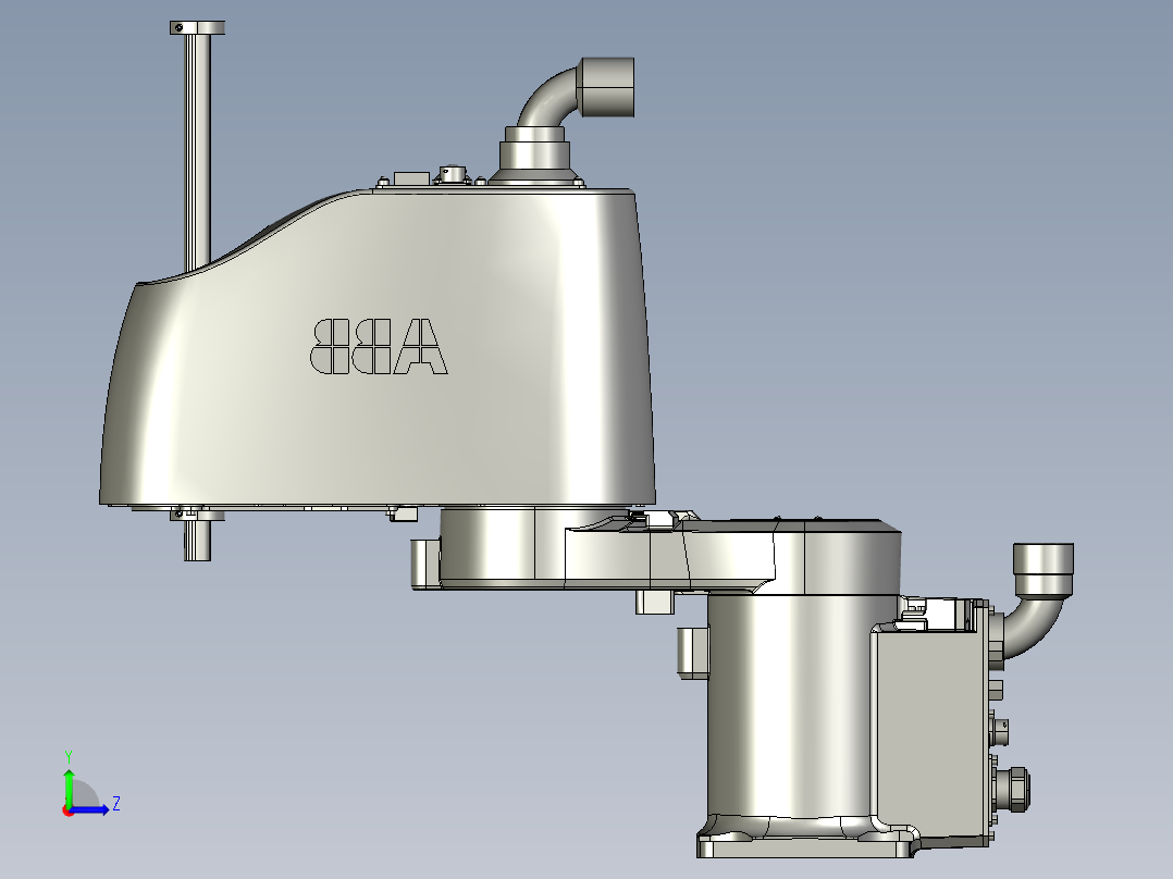 ABB全系列机器人3-3D模型 (20)左视图