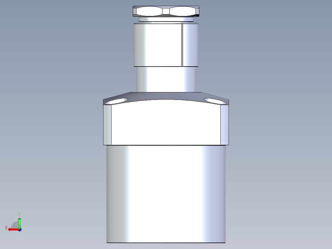 KOSMEKLG0900-SR-Y30多系列多零件图纸模型后视图