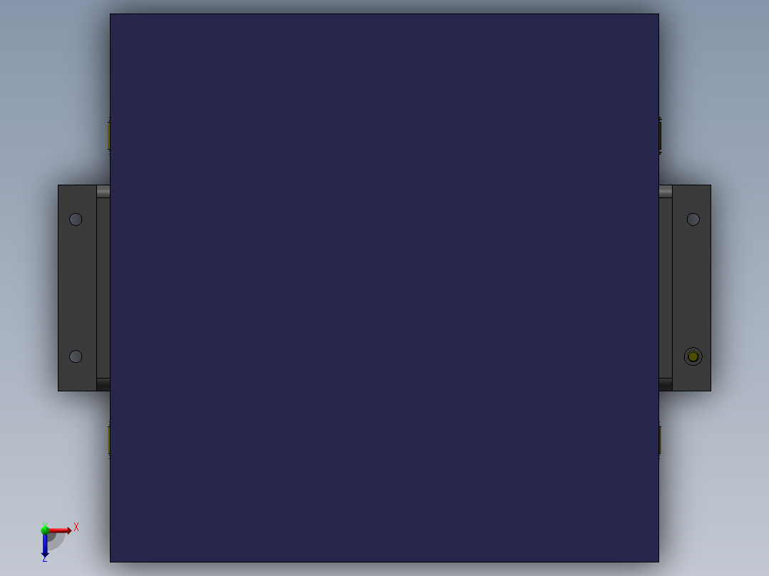 合流装置俯视图