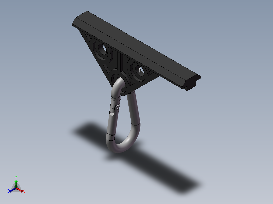 铝型材及其附件8.11.10正等轴测图