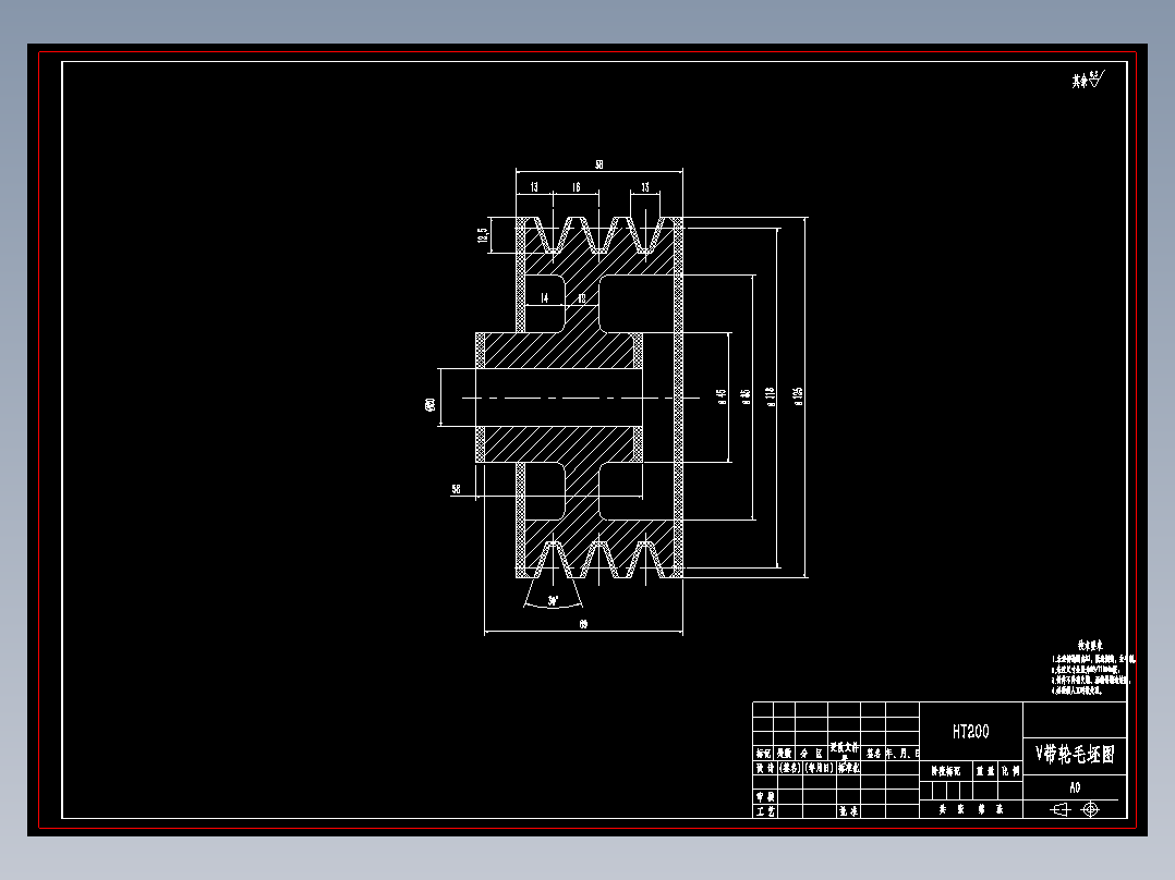 Q093-加工V带轮的专用<span style='color: red'>机床</span>主传动系统设计
