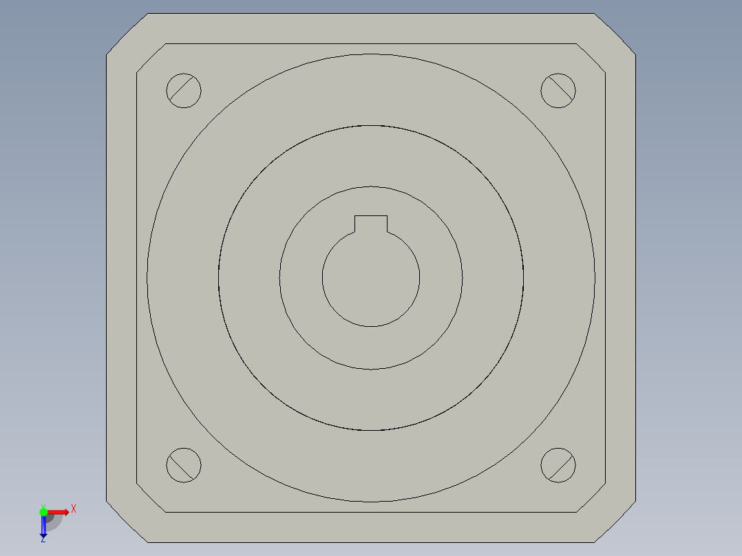 斜齿孔PGH115-L2 22-110-145-M8 KCZ24.STEP俯视图