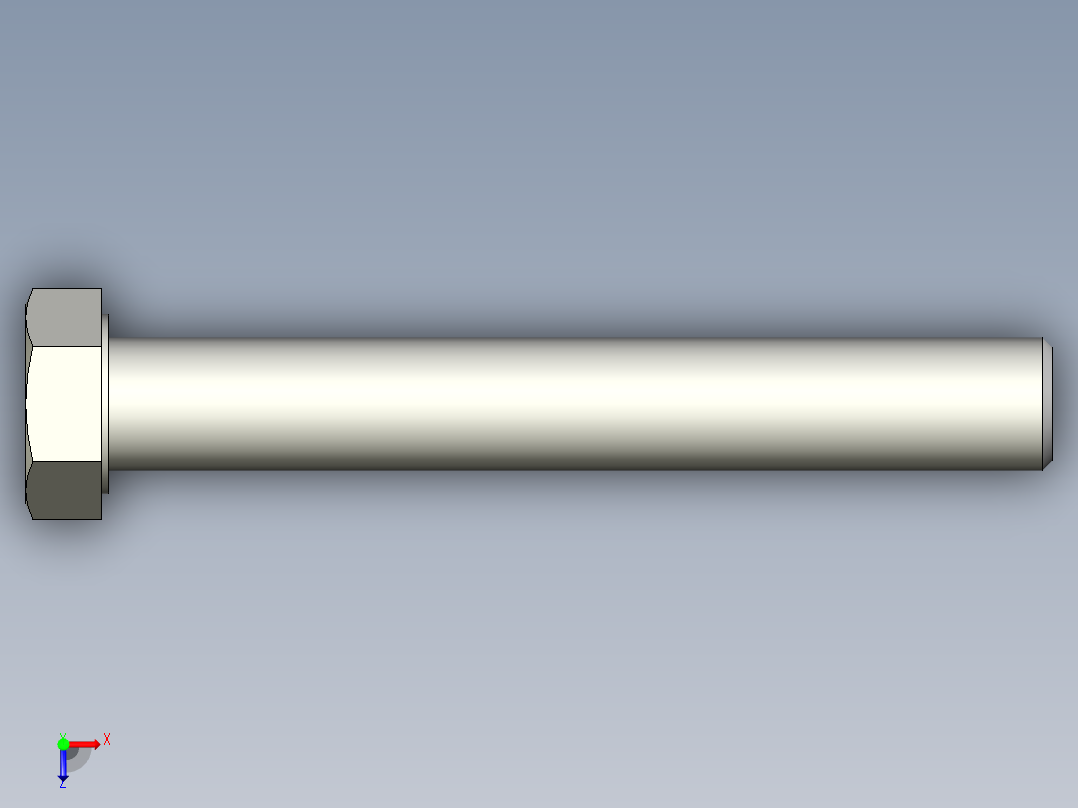 螺钉-DIN_931-M24x3x170_36.stp俯视图