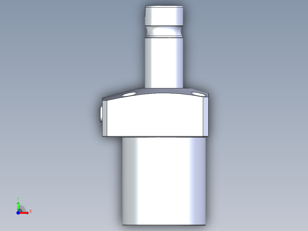 KOSMEKLHA0480-GR-F多系列多零件图纸模型前视图