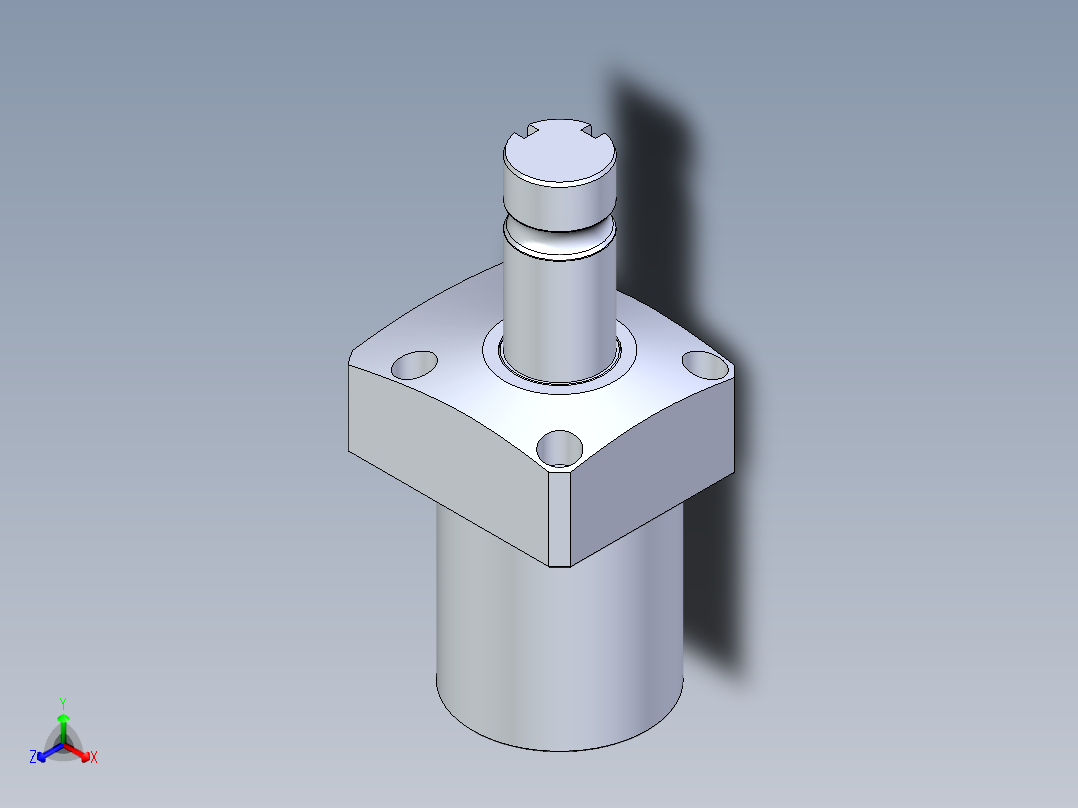 KOSMEKLHA0480-GR-F多系列多零件图纸模型正等轴测图