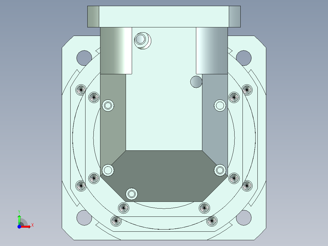 直齿ZPLX240-L3 35-114.3-200-M12.stp前视图