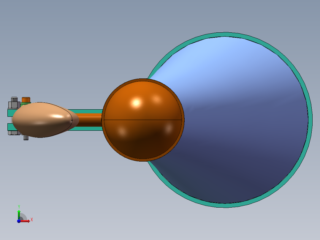 水果采摘机械手模型SW三维+CAD==701228==100前视图