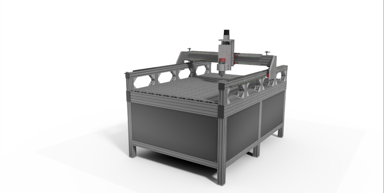 cnc 机床数控装配和控制箱