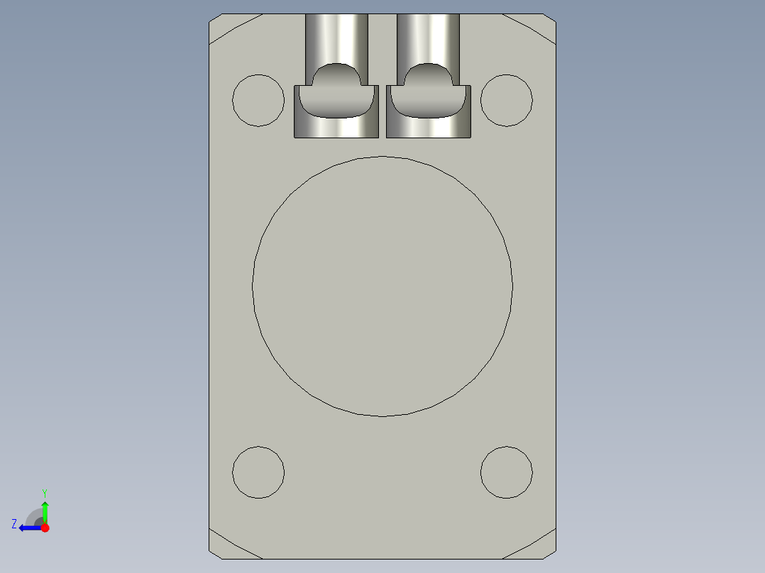 普通气爪PH05-20右视图