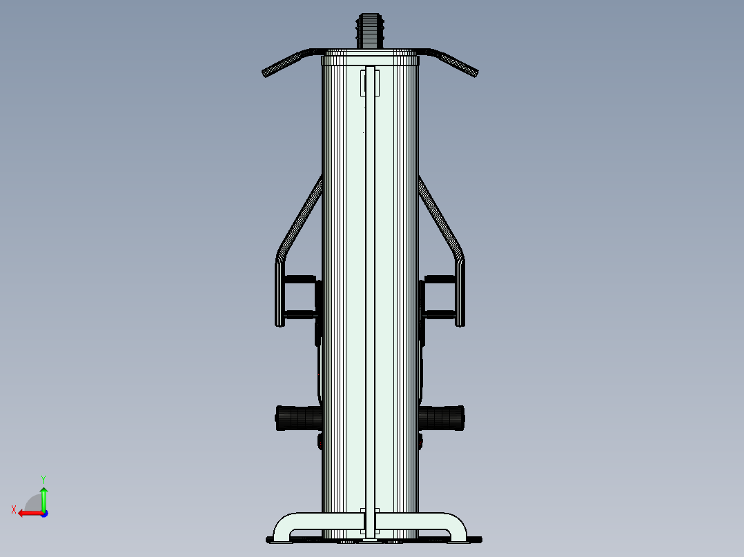 多功能健身后视图
