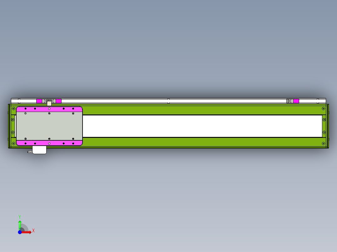 威洛博LC系列3d模型模组LC14S2Y-S750前视图