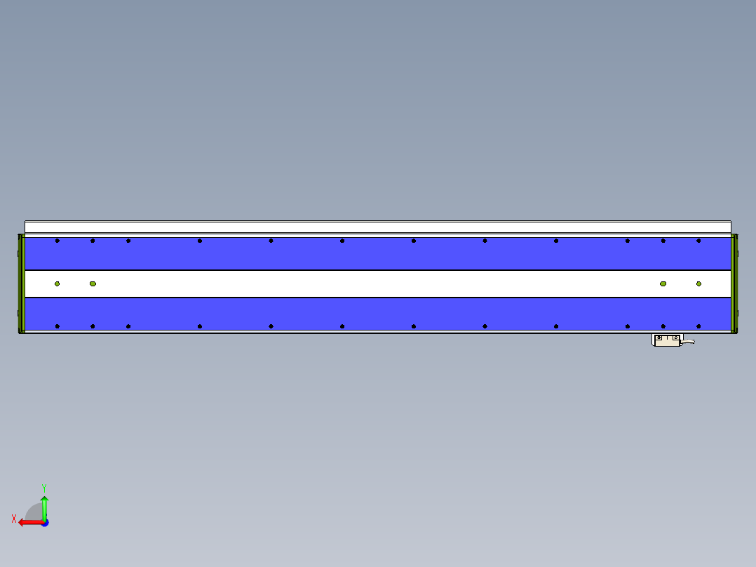 威洛博LC系列3d模型模组LC14S2Y-S750后视图