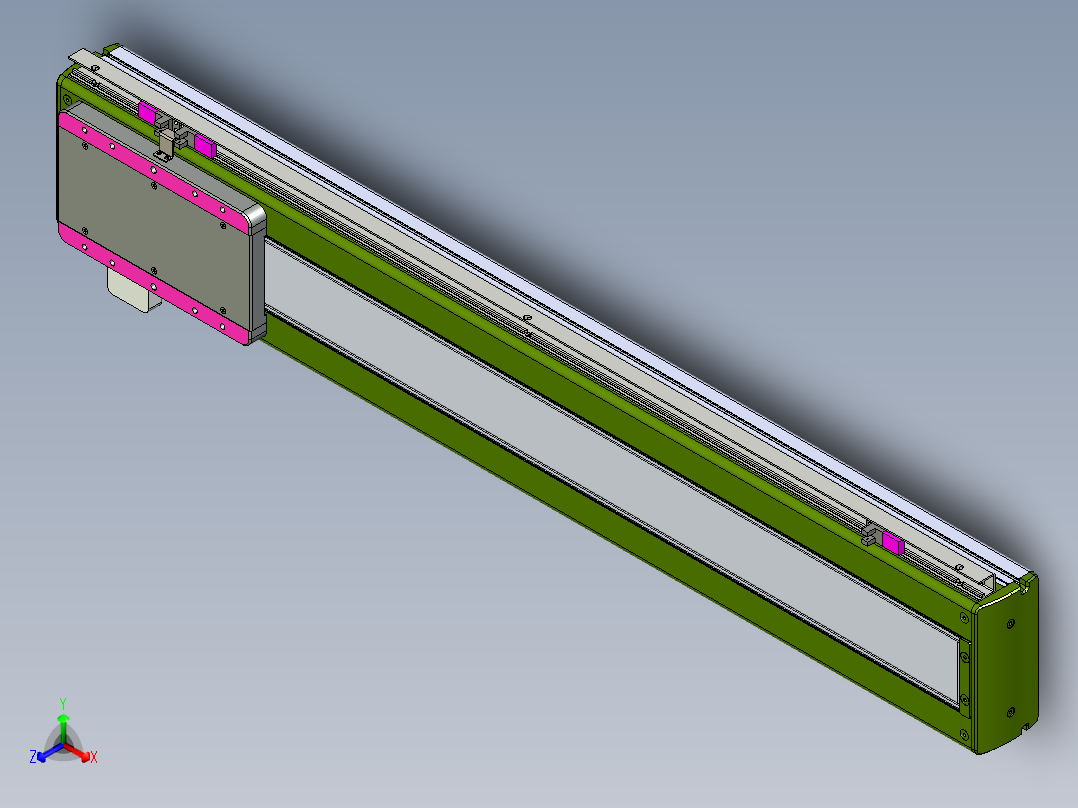 威洛博LC系列3d模型模组LC14S2Y-S750正等轴测图